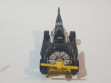 1998 Hot Wheels Flyin' Aces Dog Fighter Black Die Cast Airplane Style Toy Car Vehicle