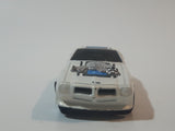 2007 Hot Wheels '70 Pontiac Firebird White Die Cast Toy Muscle Car Vehicle