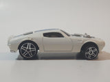 2007 Hot Wheels '70 Pontiac Firebird White Die Cast Toy Muscle Car Vehicle