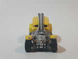 2007 Hot Wheels Straight Pipes Yellow Die Cast Toy Car Vehicle