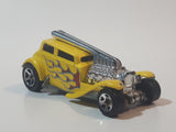 2007 Hot Wheels Straight Pipes Yellow Die Cast Toy Car Vehicle