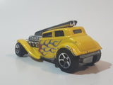 2007 Hot Wheels Straight Pipes Yellow Die Cast Toy Car Vehicle