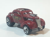 2010 Hot Wheels HW Performance Pass'n Gasser Dark Red Die Cast Toy Race Car Vehicle