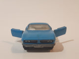 Vintage 1971 Lesney Matchbox Series No. 14 Iso Grifo Light Blue Die Cast Toy Car Vehicle with Opening Doors