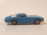 Vintage 1971 Lesney Matchbox Series No. 14 Iso Grifo Light Blue Die Cast Toy Car Vehicle with Opening Doors