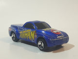 2002 Maisto Marvel Comics The Amazing Spider-Man 2000 Chevrolet SSR Truck Blue Die Cast Toy Car Vehicle