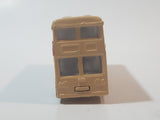 Persaud No. 1003 London Bus Berlin ist eine Reise wert' Double Decker Beige Brown Die Cast Toy Car Vehicle
