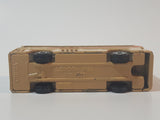 Persaud No. 1003 London Bus Berlin ist eine Reise wert' Double Decker Beige Brown Die Cast Toy Car Vehicle