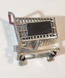 Shop 'Til You Drop Shopping Cart 2" Tall 3D Metal and Plastic Fridge Magnet