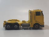 1996 Hot Wheels Ramp Truck Semi Tractor Yellow Die Cast Toy Car Vehicle