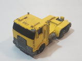 1996 Hot Wheels Ramp Truck Semi Tractor Yellow Die Cast Toy Car Vehicle