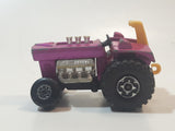 Vintage 1972 Lesney Products Matchbox No. 29 Mod Tractor Magenta Pink Die Cast Toy Car Farming Equipment Machinery Vehicle