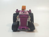 Vintage 1972 Lesney Products Matchbox No. 29 Mod Tractor Magenta Pink Die Cast Toy Car Farming Equipment Machinery Vehicle