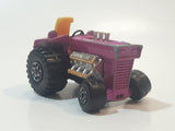 Vintage 1972 Lesney Products Matchbox No. 29 Mod Tractor Magenta Pink Die Cast Toy Car Farming Equipment Machinery Vehicle