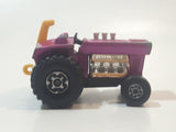 Vintage 1972 Lesney Products Matchbox No. 29 Mod Tractor Magenta Pink Die Cast Toy Car Farming Equipment Machinery Vehicle