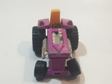 Vintage 1972 Lesney Products Matchbox No. 29 Mod Tractor Magenta Pink Die Cast Toy Car Farming Equipment Machinery Vehicle