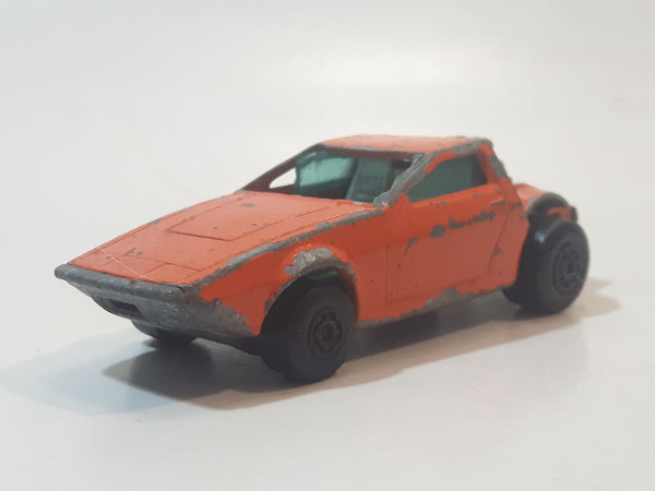 Vintage 1972 Lesney Matchbox Superfast No. 53 Tanzara Orange Die Cast Toy Car Vehicle Made in England