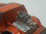 Vintage 1972 Lesney Matchbox Superfast No. 53 Tanzara Orange Die Cast Toy Car Vehicle Made in England