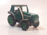Vintage High Speed No. 6058P Farm Tractor Green Pull Back Die Cast Toy Car Vehicle