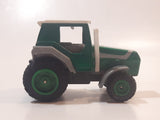 Vintage High Speed No. 6058P Farm Tractor Green Pull Back Die Cast Toy Car Vehicle