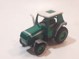 Vintage High Speed No. 6058P Farm Tractor Green Pull Back Die Cast Toy Car Vehicle