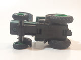 Vintage High Speed No. 6058P Farm Tractor Green Pull Back Die Cast Toy Car Vehicle