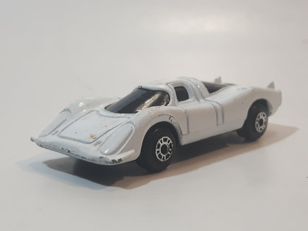 Vintage Uniborn Porsche 917 White Die Cast Toy Car Vehicle Made in Hong Kong