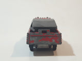 Summer Motor Force Pizza Chef Red Truck with Black Canopy Die Cast Toy Car Vehicle