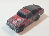 Summer Motor Force Pizza Chef Red Truck with Black Canopy Die Cast Toy Car Vehicle