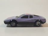Unknown Brand #26 Clown Light Purple Die Cast Toy Car Vehicle