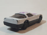 Unknown Brand 888-7 "Super Turbo" White Die Cast Toy Car Vehicle