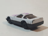 Unknown Brand 888-7 "Super Turbo" White Die Cast Toy Car Vehicle