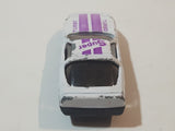 Unknown Brand 888-7 "Super Turbo" White Die Cast Toy Car Vehicle