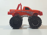 Greenbrier 4x4 Express Wheels Monster Truck Orange and Red Plastic Die Cast Toy Car Vehicle