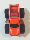 Greenbrier 4x4 Express Wheels Monster Truck Orange and Red Plastic Die Cast Toy Car Vehicle