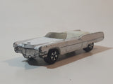 Vintage 1981 Warner Bro. ERTL Dukes of Hazzard Boss Hogg Cadillac Convertible White Die Cast Toy Car Vehicle TV Show Collectible