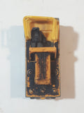 Vintage Tomica No. 65 Sakai Tire Roller Yellow 1/90 Scale Die Cast Toy Car Vehicle Made in Japan