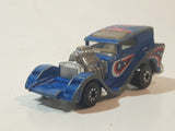 Vintage 1981 Kenner Fast 111's Street Boss Blue Die Cast Toy Car Vehicle Made in Hong Kong