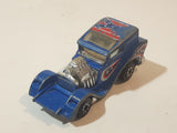 Vintage 1981 Kenner Fast 111's Street Boss Blue Die Cast Toy Car Vehicle Made in Hong Kong