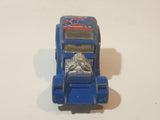Vintage 1981 Kenner Fast 111's Street Boss Blue Die Cast Toy Car Vehicle Made in Hong Kong