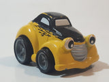 2003 Maisto Hasbro Lil' Chuck Hot Rod Coupe Black and Yellow Die Cast Toy Car Vehicle