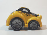 2003 Maisto Hasbro Lil' Chuck Hot Rod Coupe Black and Yellow Die Cast Toy Car Vehicle