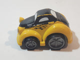 2003 Maisto Hasbro Lil' Chuck Hot Rod Coupe Black and Yellow Die Cast Toy Car Vehicle