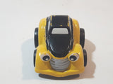 2003 Maisto Hasbro Lil' Chuck Hot Rod Coupe Black and Yellow Die Cast Toy Car Vehicle