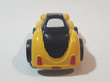 2003 Maisto Hasbro Lil' Chuck Hot Rod Coupe Black and Yellow Die Cast Toy Car Vehicle