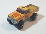 1983 Matchbox Superfast Open Back Truck 4x4 #24 Yellow Die Cast Toy Car Vehicle Made in Thailand