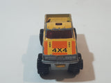 1983 Matchbox Superfast Open Back Truck 4x4 #24 Yellow Die Cast Toy Car Vehicle Made in Thailand