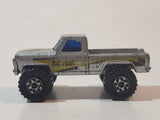 1982 Matchbox 4x4 Mini Pick Up Truck Big Foot #26 Silver Die Cast Toy Car Vehicle