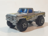 1982 Matchbox 4x4 Mini Pick Up Truck Big Foot #26 Silver Die Cast Toy Car Vehicle