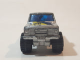 1982 Matchbox 4x4 Mini Pick Up Truck Big Foot #26 Silver Die Cast Toy Car Vehicle